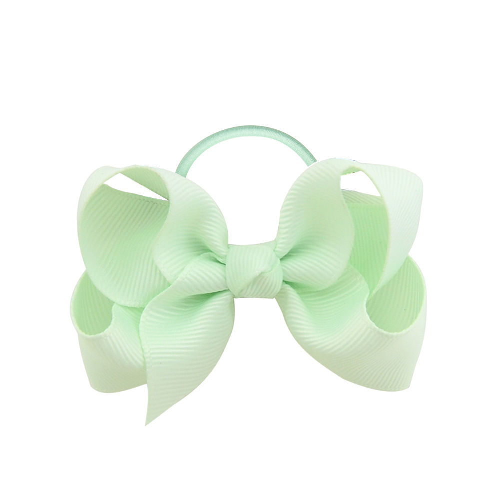 Simple New 20 Color Children's Multi-color Cute Flower Hair Ring Hair Accessories display picture 3