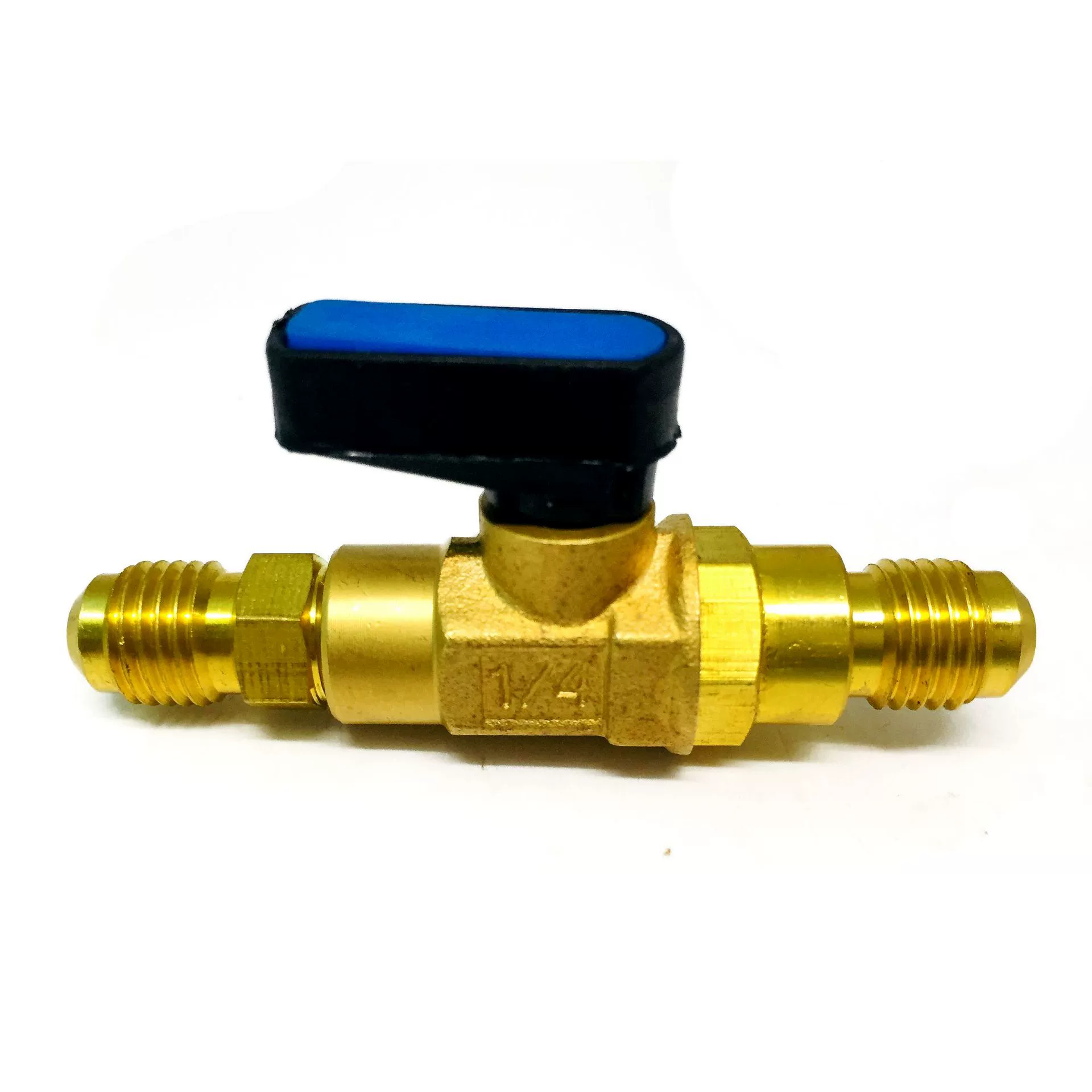 Регулирующий клапан для холодильника с кондиционером 1/4SAE, переключатель управления наполнением хладагента, небольшой шаровой кран с фторидом