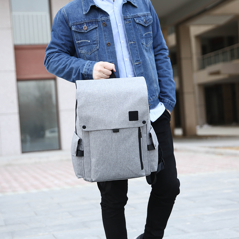 双肩包男 商务休闲 时尚潮流多功能 笔记本电脑包 旅行大容量书包|ms