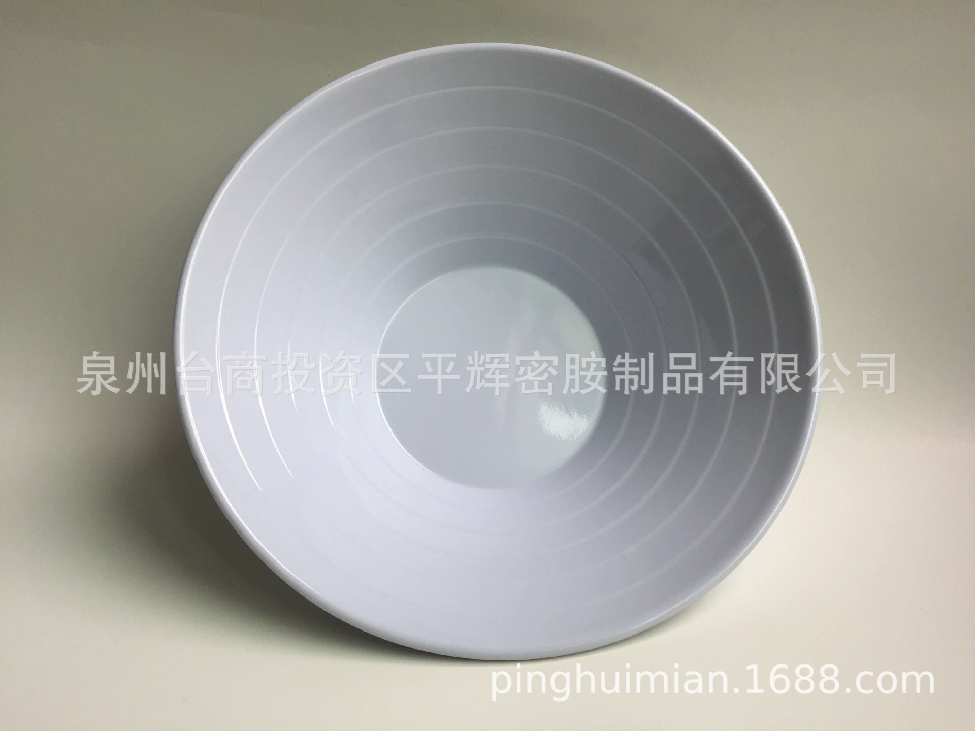 10" резная меламиновая посуда, миска с резьбой белая миска 25,2×8,5 см, большая гостиничная миска