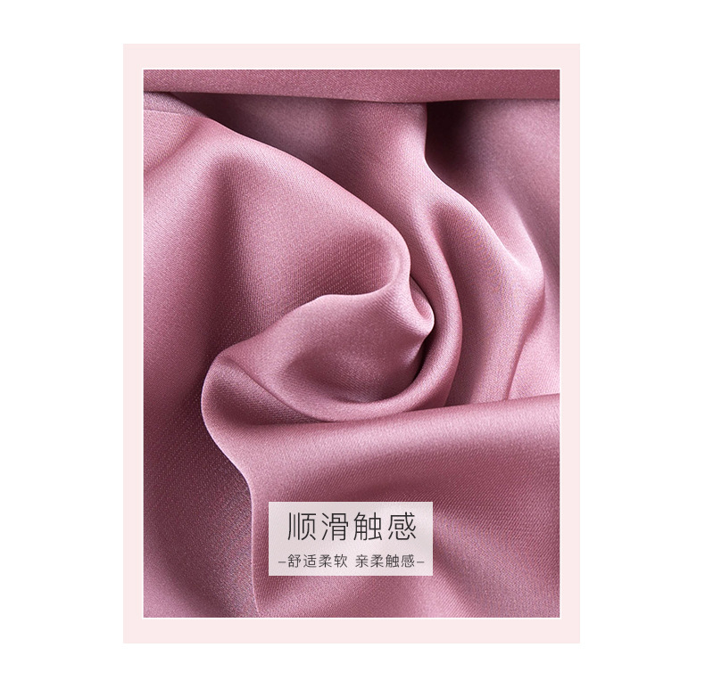 Summer Long Silk Dressing Gown Home Long-sleeved Wholesale Nihaojewelry display picture 14