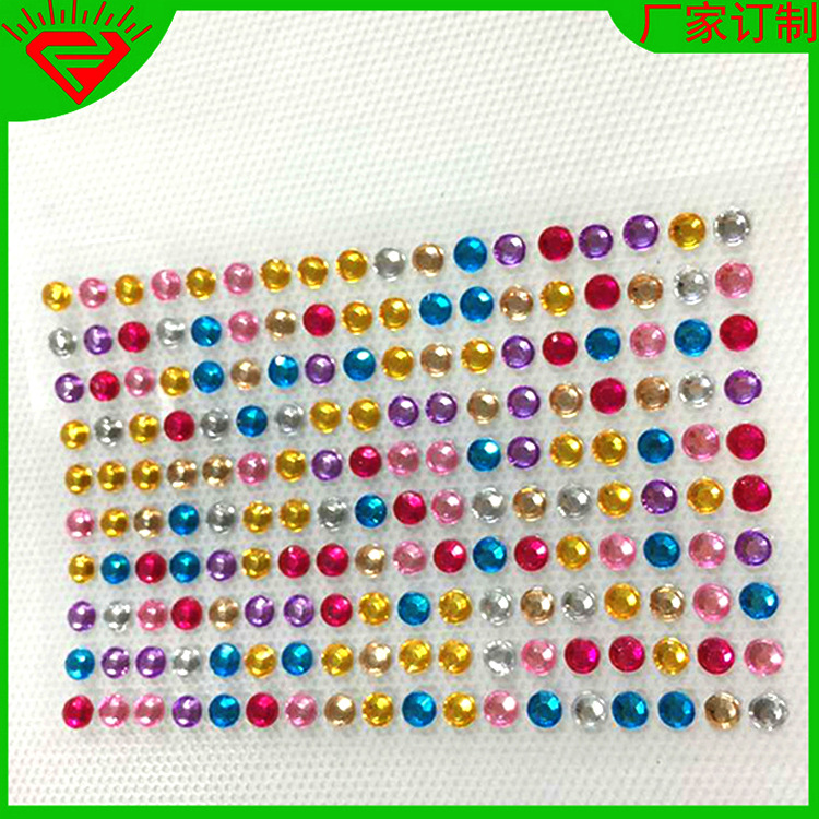 Epoxy stickers Crystal stickers PVC stick Foam Stickers Acrylic drilling stickers