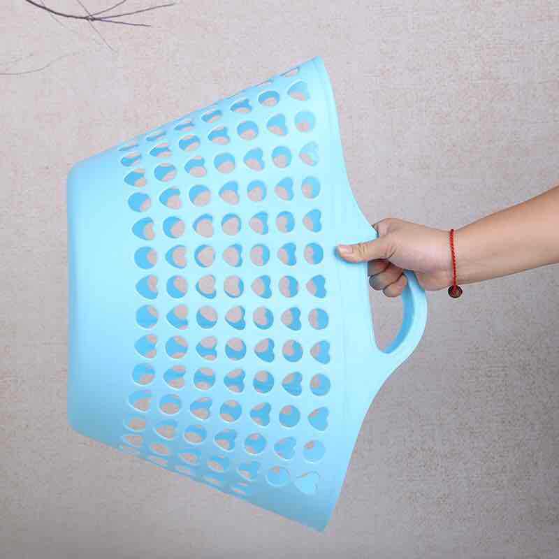 塑料手提籃髒衣籃浴室洗衣籃髒衣服收納籃