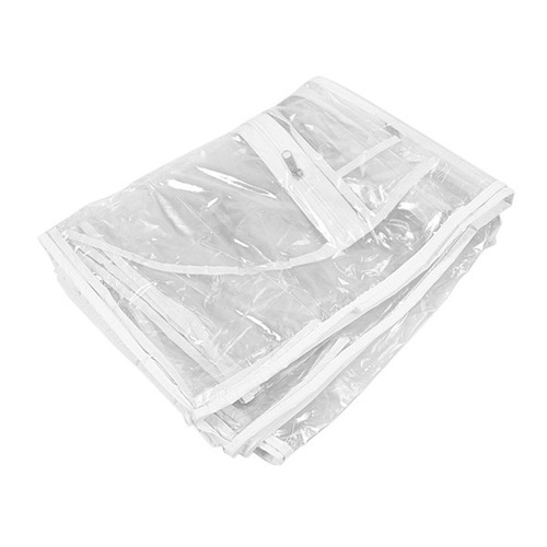 Larger and longer tail wedding dress dust cover 180cm widened and thickened double-sided transparent dust bag wedding dress bag