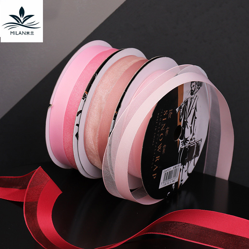 2.6cm Charming Snow Belt Flower Packaging Ribbon Ribbon Handmade DIY Decorative Bow Ribbon Gift Ribbon 2.6cm Charming Snow Belt Flower Packaging Ribbon Ribbon Handmade DIY Decorative Bow Ribbon Gift Ribbon