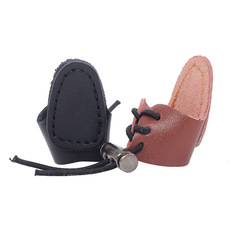 弓箭射箭雙層牛皮扳指蒙古式撒放戶外競技護具傳統弓拉弦護指手套