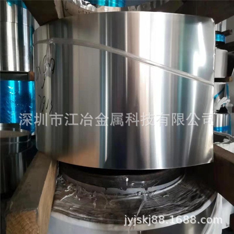 301不锈钢发条带 0.08 0.1 0.25硬料冲压精密钢片 拉丝修边钢带