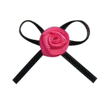 Yao Ming flor decoración cinta arco té Rosa medio split Phoenix mariposa tocado ropa de los niños estilo coreano pequeña pajarita boda caja