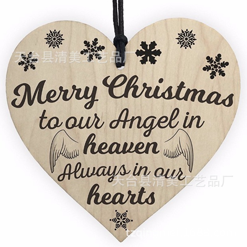 40 estilos nuevo 100mm amor madera chip colgante 1 Pack