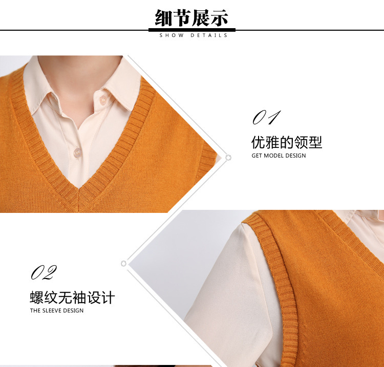 Gilet femme CACHEMIRE XIN en Tricot - Ref 3317060 Image 74