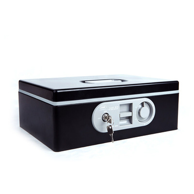 益而高 8868L Extra Barge Portable Metal Metal Portable Safe Organizer Box с блокировкой пароля
