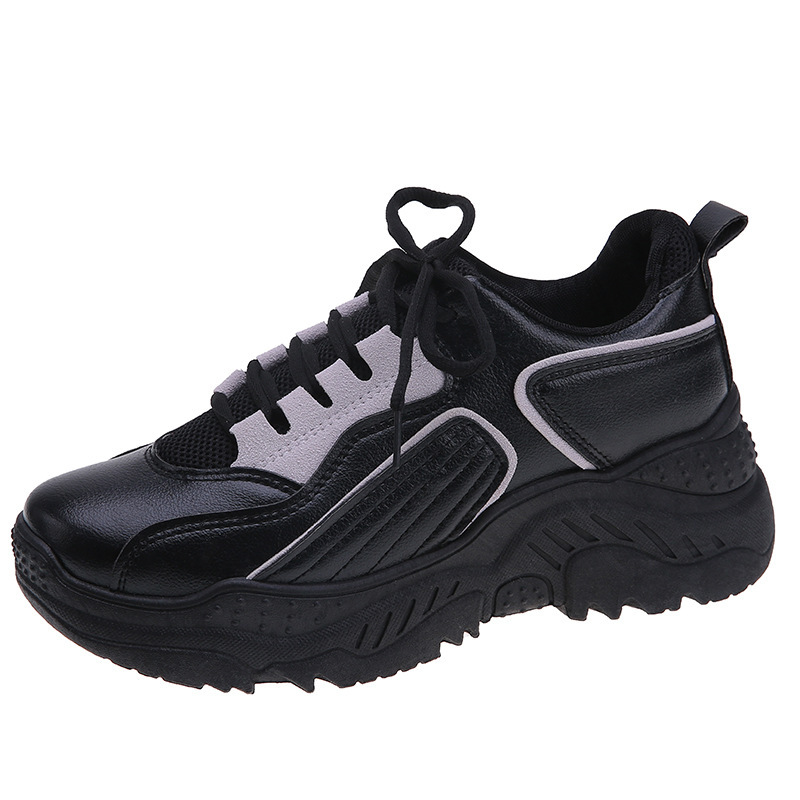 Baskets femme en PU artificiel - Ref 3421355 Image 5
