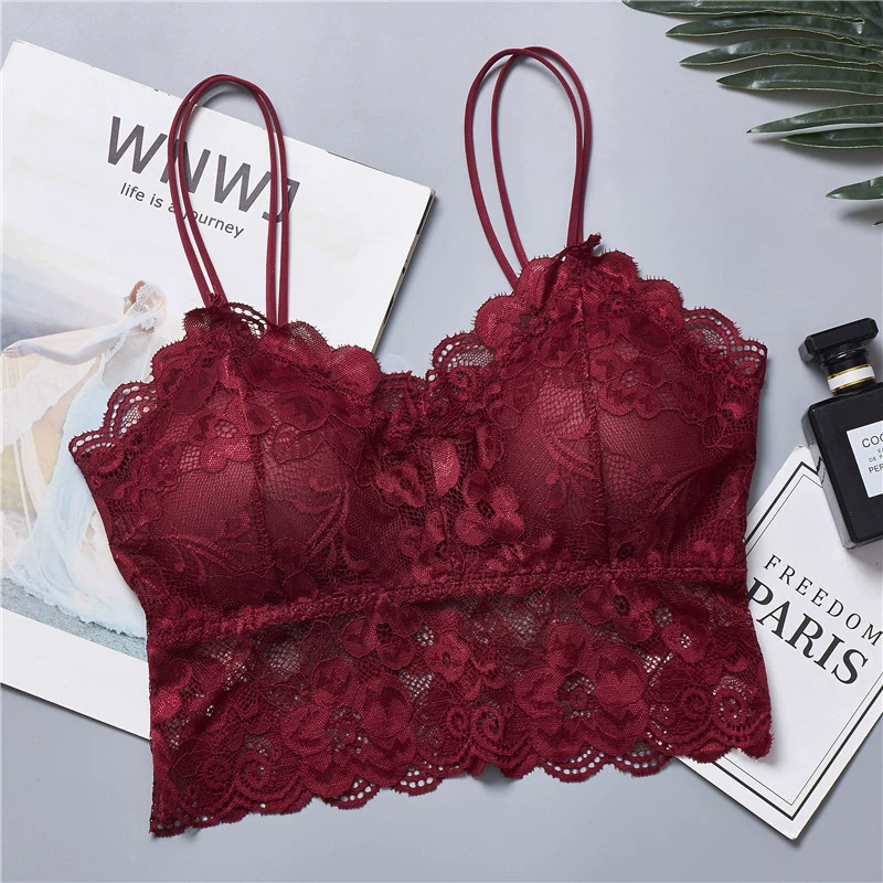 Lace Wireless Bra Top (Women), Padded Tube Top, Beautiful Back, Lace 2-Size (M/L)