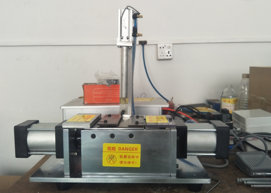 变压器双气缸切脚机磁环电感共模电感磁环线圈切脚机零件切脚机