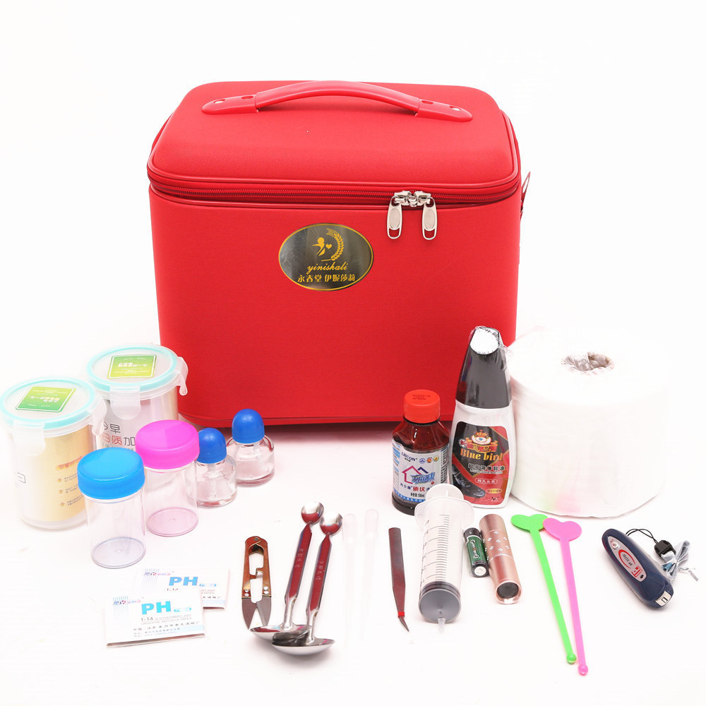 永春堂伊妮莎莉产品示范工具箱帆布牛津布实验试验演示工具箱包