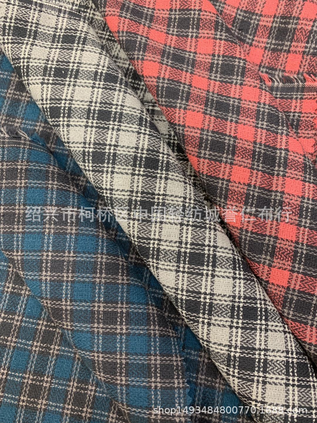 秋季新款春季新款人字形斜纹单面磨毛衬衫面料女装男装均可现货