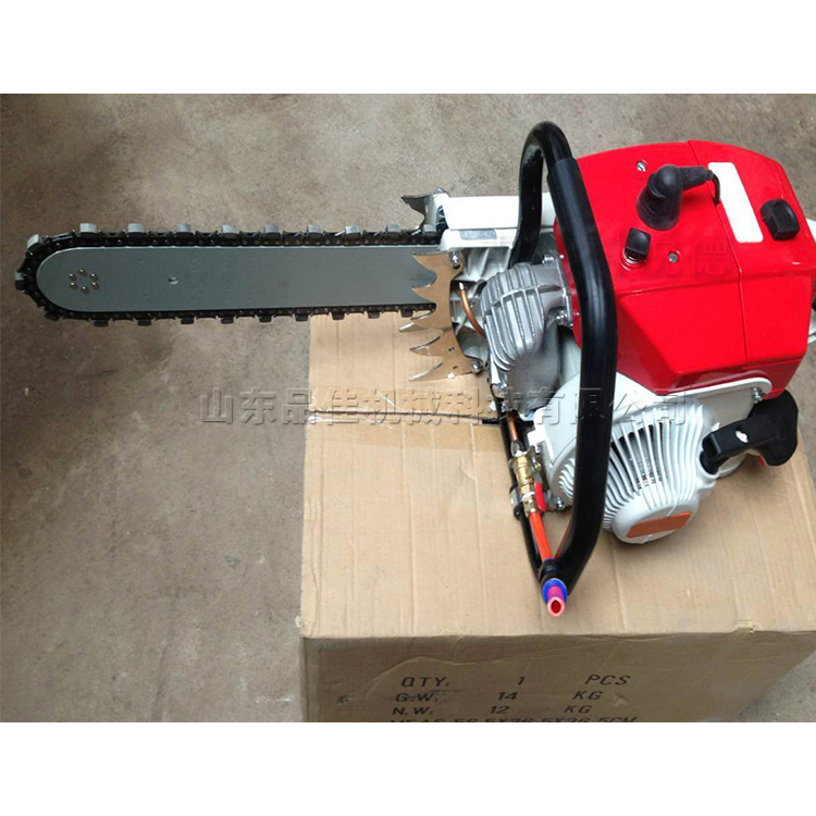 600型金刚石链锯 煤矿切割手提式链锯 带钢筋混凝土管道锯切机