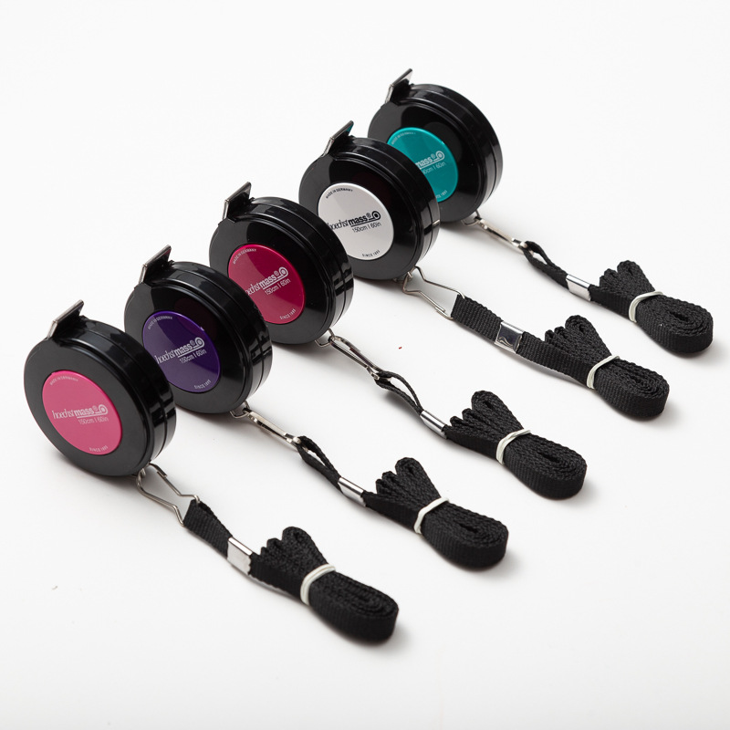 厂家直销德国材质带挂绳卷尺自动伸缩皮尺1.5m量衣尺高端定制软尺|ms