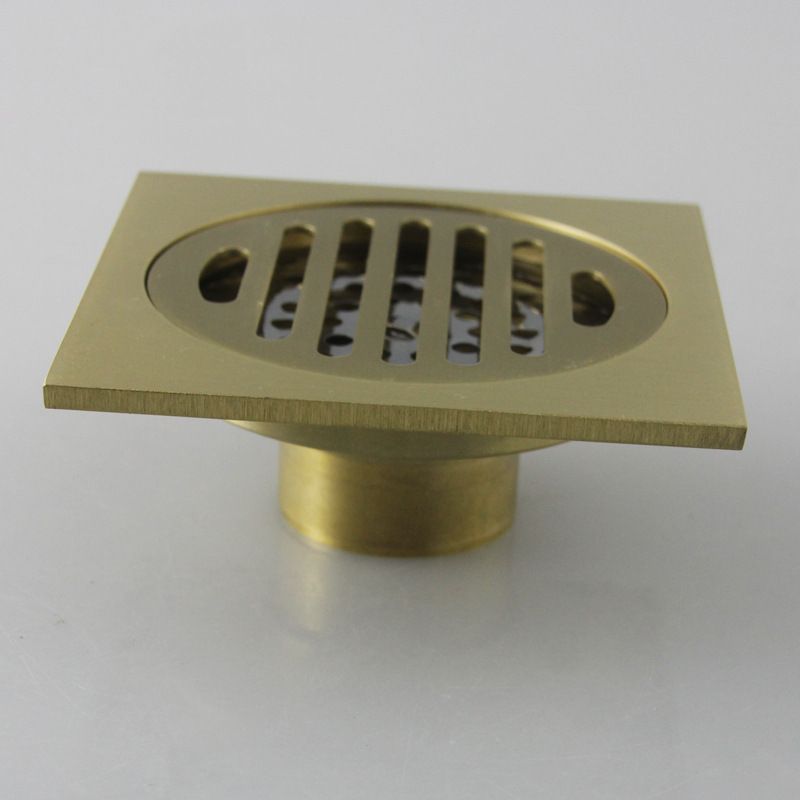 厂家直销 铜实心地漏 洗衣机深水封双用地漏 防臭地漏|ru