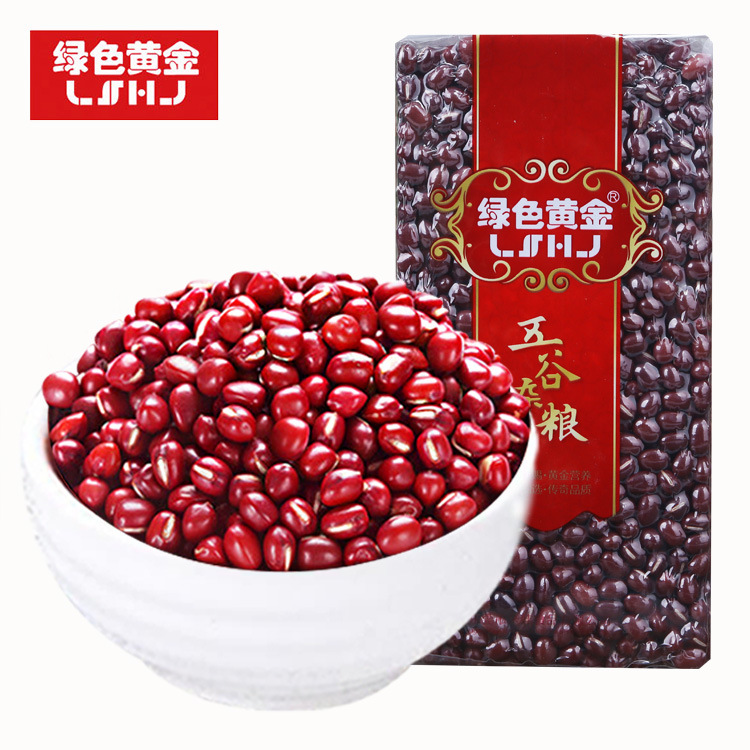 Green gold Red beans and barley Pearl tablets Red adzuki beans Whole grains food Product Packaging OEM Processing