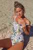 Amazon Bikini Swimwear printing sexy lady Explosive money Conjoined Swimsuit