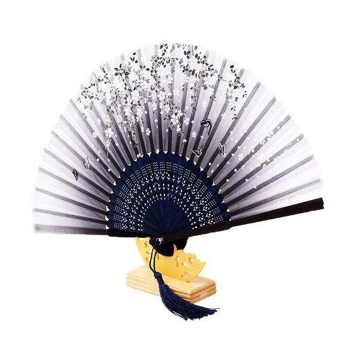 New Yixiao Fan Handicraft Bamboo Fan Home Living Room Decoration Origami Fan Animation Fan Gift Wholesale