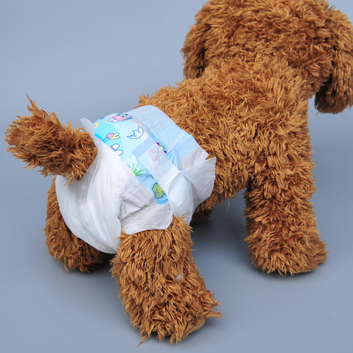Pet diapers, dog menstrual pants, Teddy diaper safety pants, menstrual pants, female dog sanitary napkins, 10 pieces