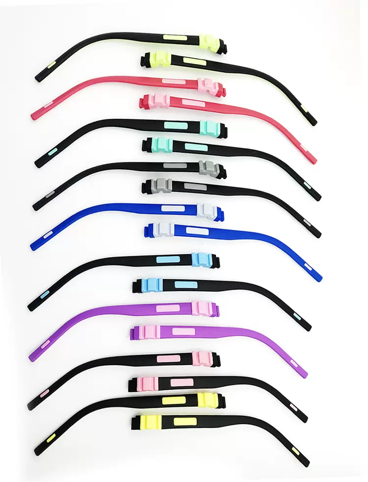 儿童眼镜镜腿厂家 厂家直供硅胶儿童眼镜镜腿