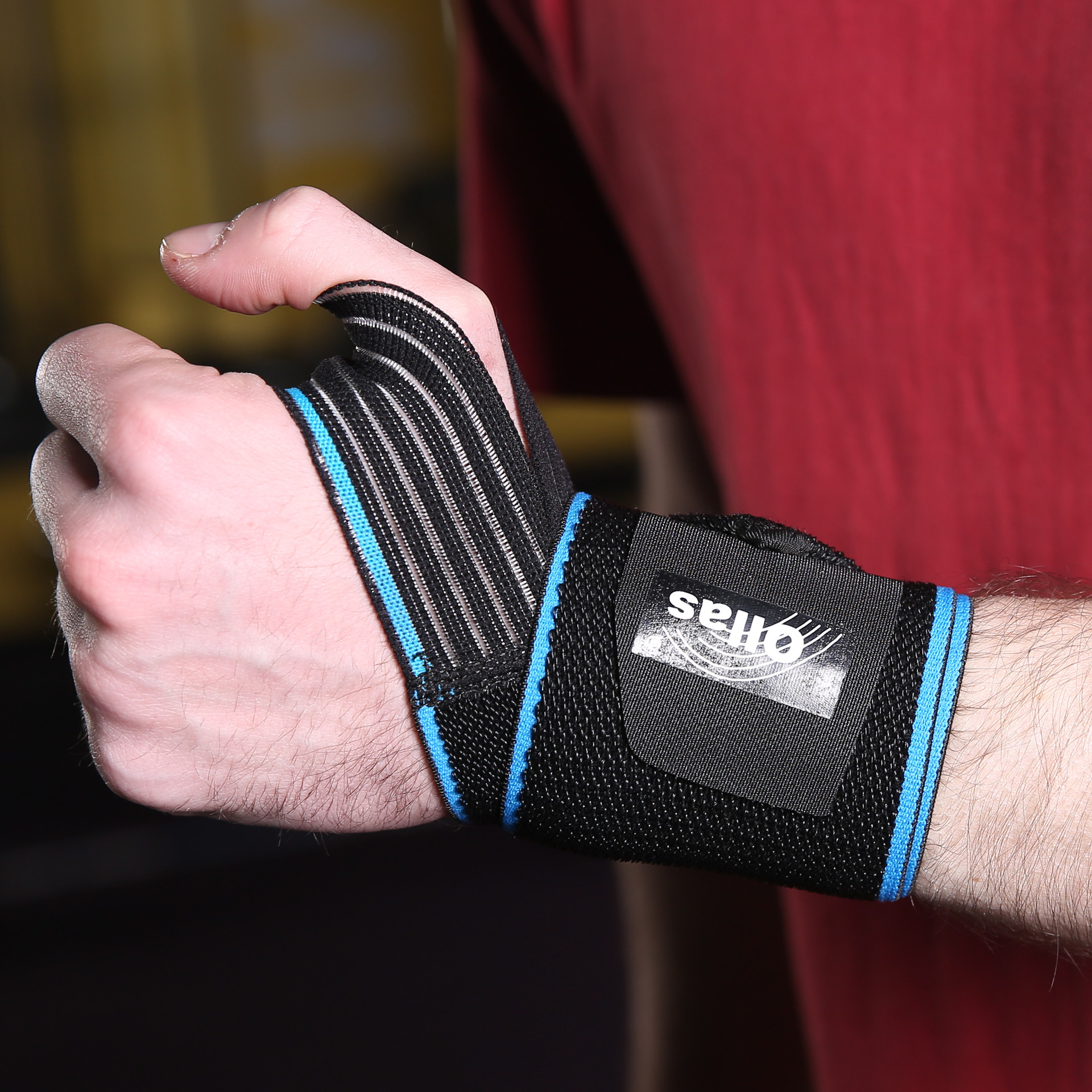 Elastic booster Belt Fitness strength training pressure bandage strap weightlifting wrist protection sports wrist protection factory direct sales