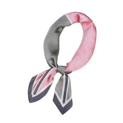 70 small square scarf Korean cashew flower color matching retro CHIC stewardess scarf headband female decorative literary silk scarf