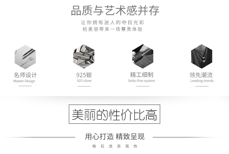 韩版流苏锆石耳坠女ins925银针耳钉长款个性气质耳饰厂家批发详情图6