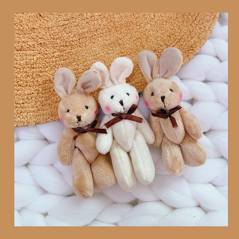 Plush Doll Bear Doll Doll Bag Pendant Soft Cute Accessories Keychain display picture 2