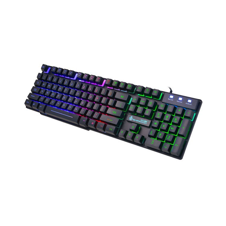 Оптовая продажа Eighteen Cross K280 подвеска и цветная подсветка для регистрации и офисной работы, USB однотонный белый