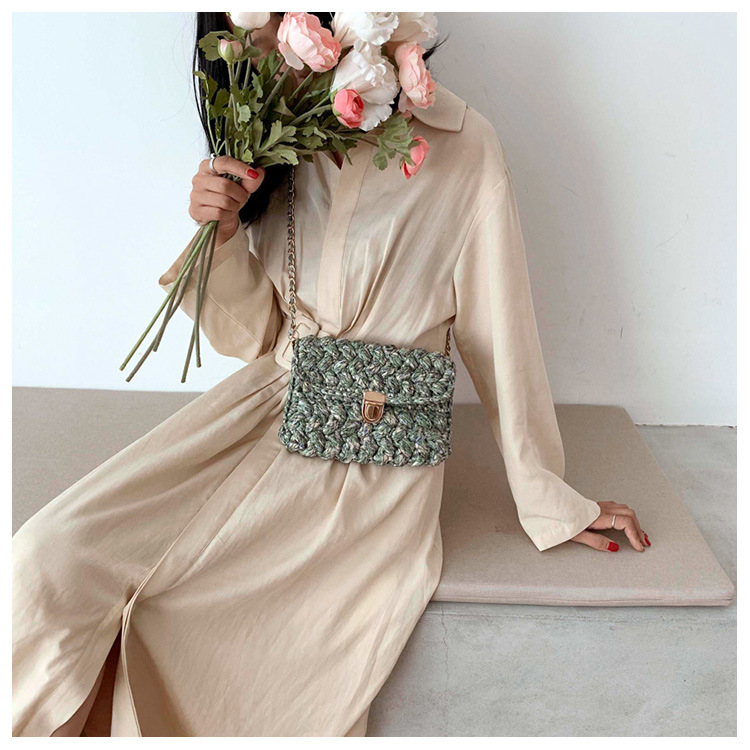 375g Weight Lock clasp Closure Type Single Shoulder Strap Strap Type Straw Bag Bags Type Travel, Street, Shopping Occasion Braid Material Color Block Pattern All Seasons, Spring&Summer Season Women's Gender Cute, Vacation Style Square Shape Women's Braid Color Block Cute Vacation Square Lock Clasp Straw Bag 15