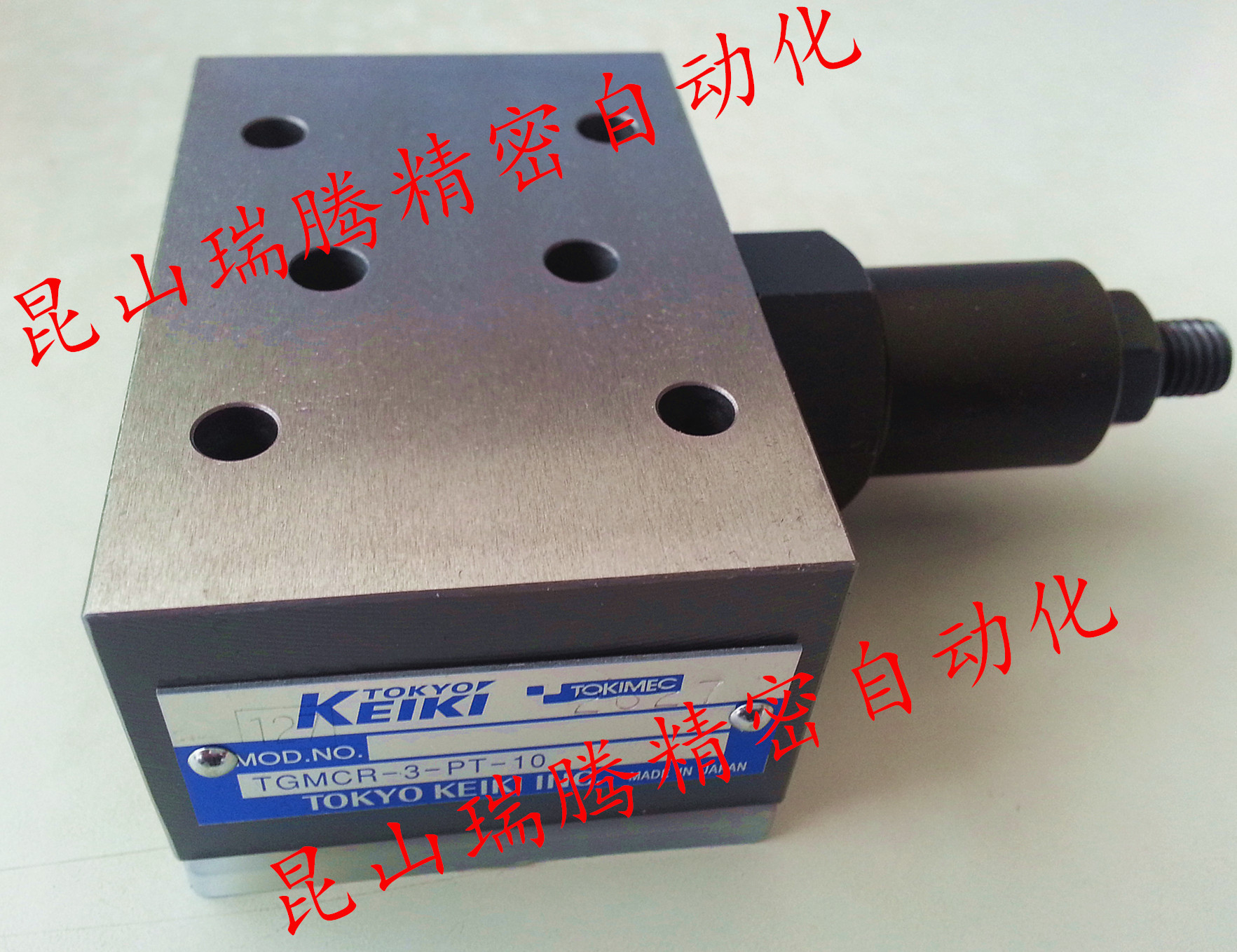 TGMCR-3-PT-10东京计器TOKYOKEIKI叠加型溢流阀TOKIMEC