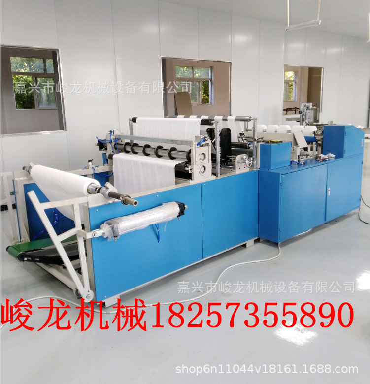 棉柔卷柔巾卷擦布洗脸巾加工机械复卷机分切机设备生产厂家