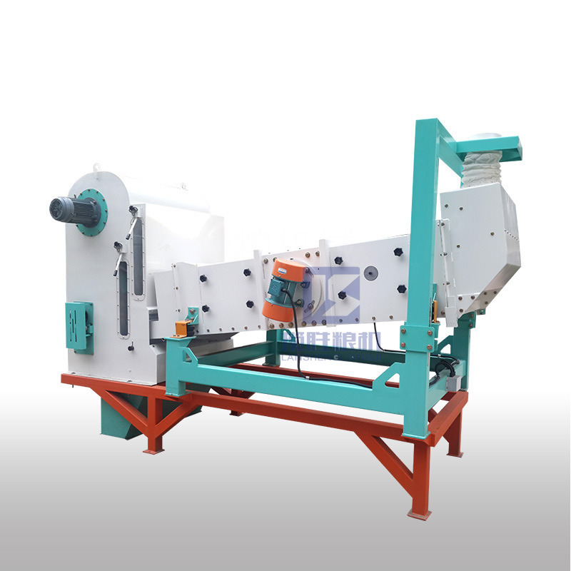 粮食筛选设备振动筛清理除杂成套生产线