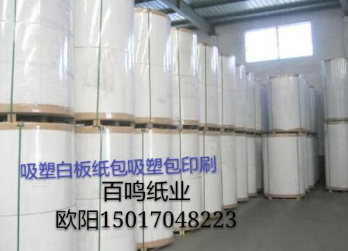 彩蝶双铜纸 400g彩蝶双铜 白度高密度好 吸塑双铜纸 进口吸塑双铜