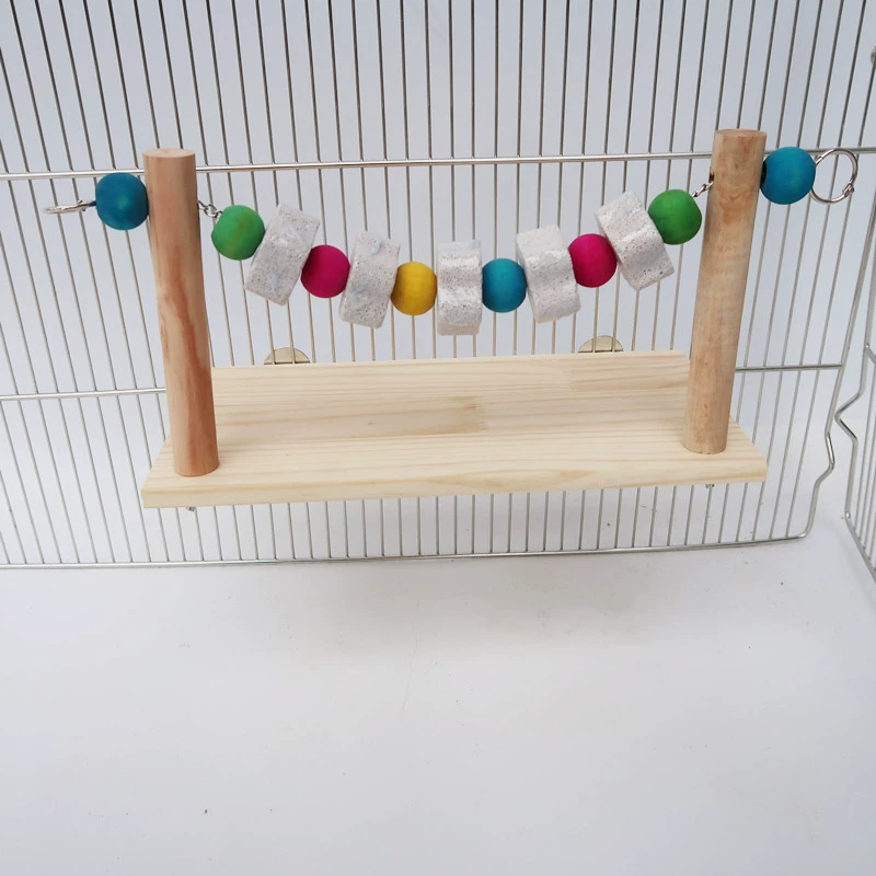 Маленькие товары для домашних животных, хомяк, шиншилла, белка, трамплин, прыжковая платформа, деревянная молярная трамплин, молярный камень, многофункциональная комбинация