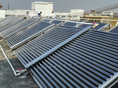 批发供应太阳能集热器热水工程模块 工程联箱 太阳能大型热水工程|ms