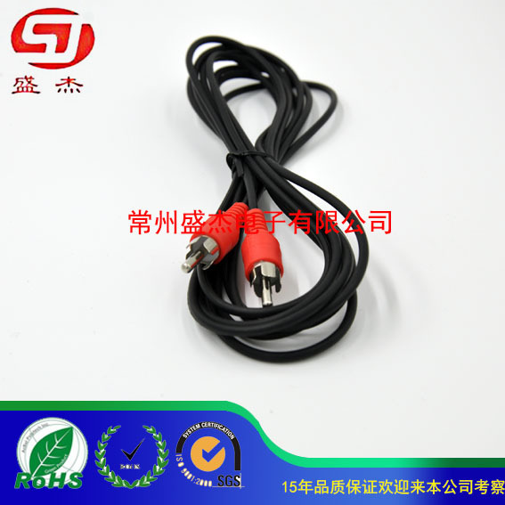 单头RCA音响线