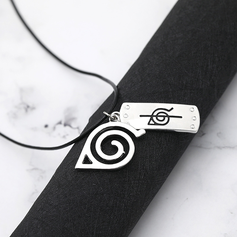 Fashion Vortex Tag Necklace Fashion Necklace Accessories Naruto Sign Rebel Ninja Necklace