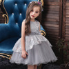 Children's small princess costume, lace dress with bow, Amazon, 2019 years, special occasion clothing