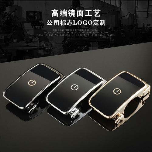Men's belt buckle manufacturer customized LOGO high-end belt buckle Customized alloy automatic buckle factory belt buckle head
