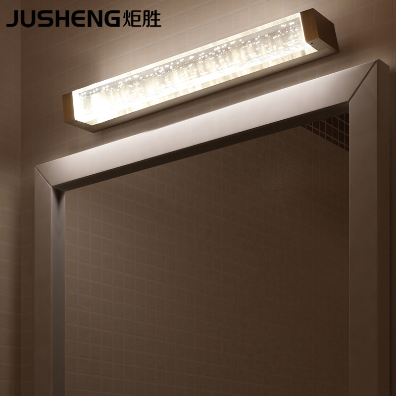 炬胜led镜前灯 简约过道壁画前灯 防水防雾气泡亚克力浴室壁灯|ru