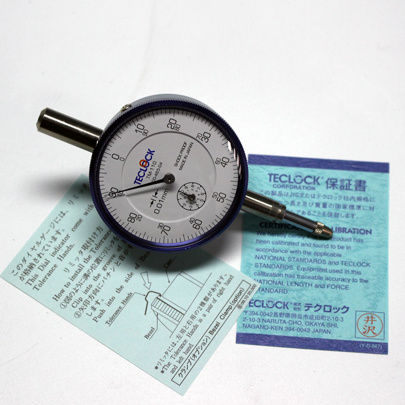 TM-110百分表，TECLOCK百分表