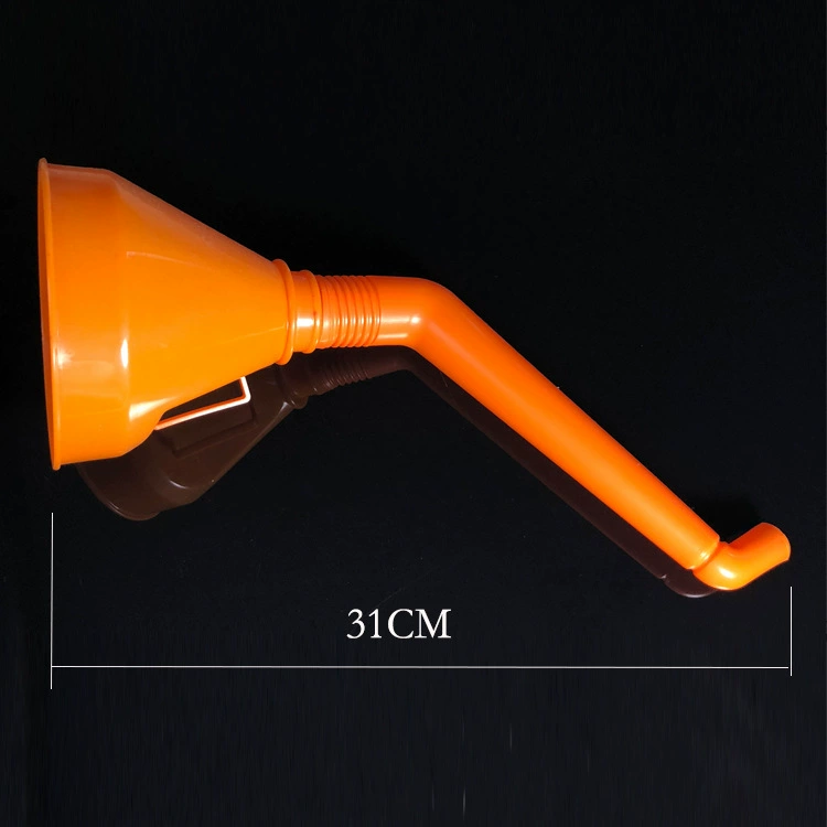 Plastic funnel, bent pipe, engine oil, direct factory sales, increased thickness