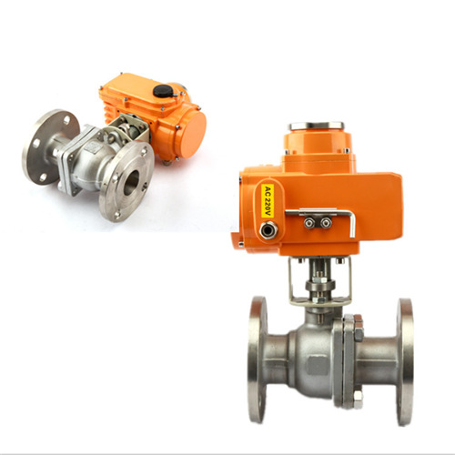 江苏电动阀门  Q941F电动不锈钢球阀  法兰不锈钢电动球阀