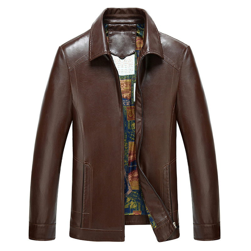 Veste en cuir homme - Ref 3443727 Image 5