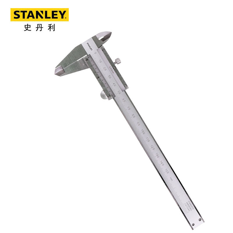 史丹利机械游标卡尺0-150mm不锈钢工具尺测量尺子36-150-23C